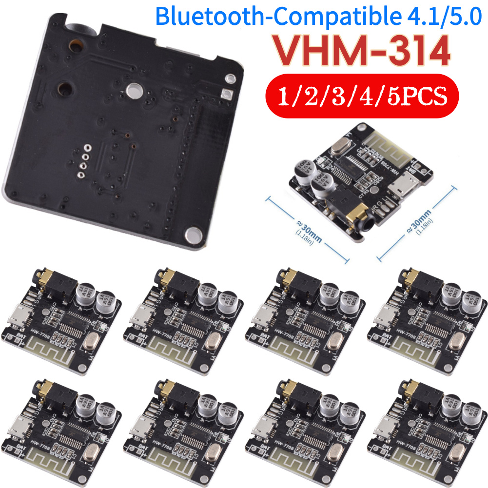 Audio Music Free Mp3 - 1-5PCS 3.7-5V VHM-314 Bluetooth Audio Receiver