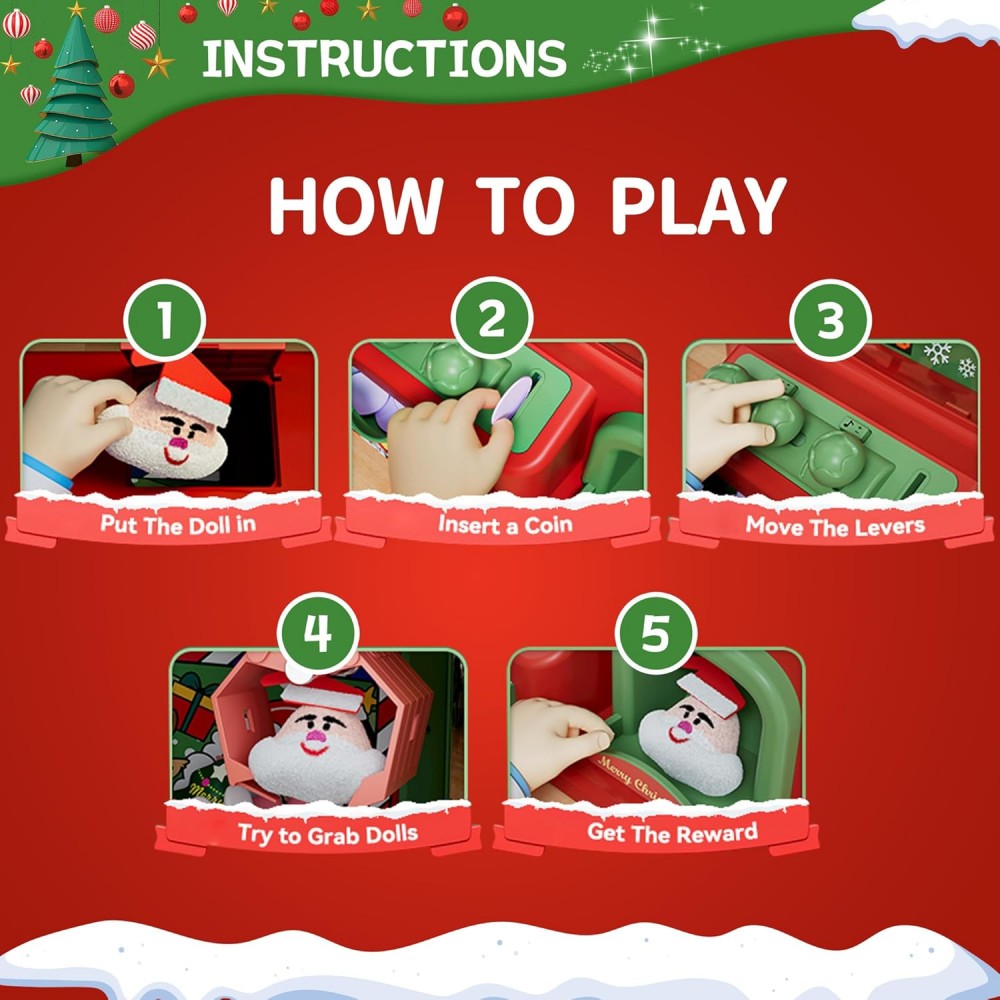 Christmas Claw Machine For Kid - Audio Music Maker recension och pris