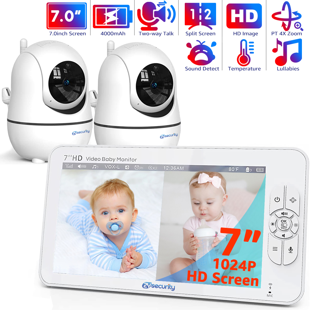 7.0 inch Video Baby Monitor HD - Audio Hd Music recension och pris