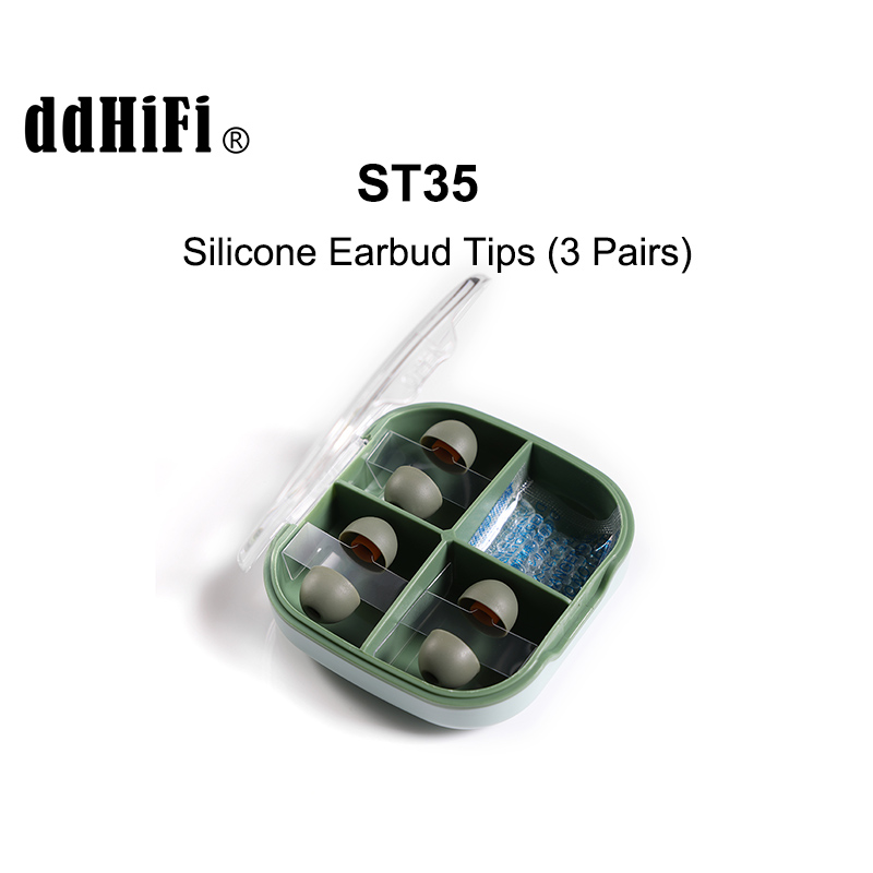 DD ddHiFi ST35 D-Tips Silicone - Audio Music App recension och pris