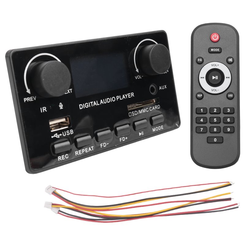 LCD Display Bluetooth 5.0 MP3  - Audio Music App recension och pris