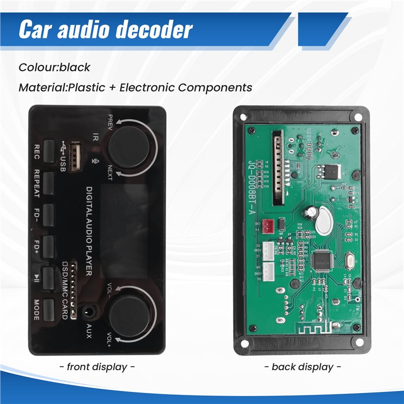 LCD Display Bluetooth 5.0 MP3  - Audio Music App recension och pris