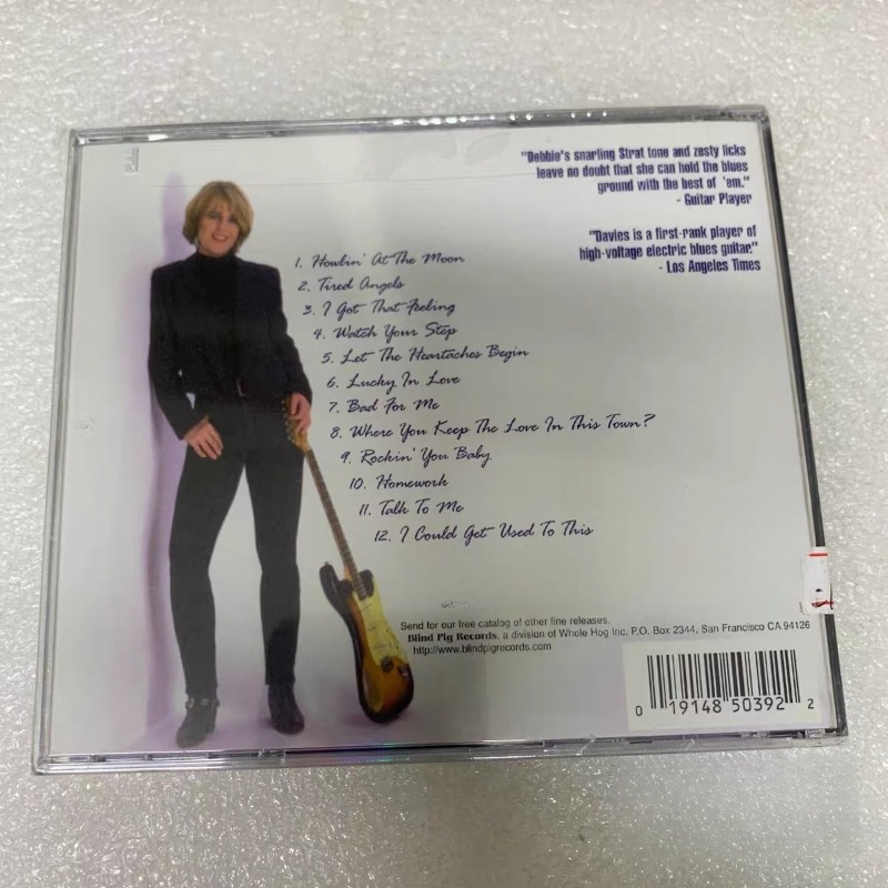 Debbie Davies Music CD Pop R&B - Audio Music Hip Hop recension och pris