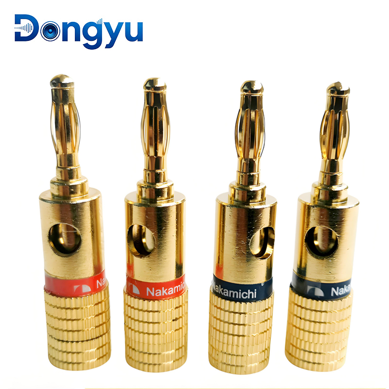 4MM Nakamichi Banana Connector - Audio Music To Video recension och pris