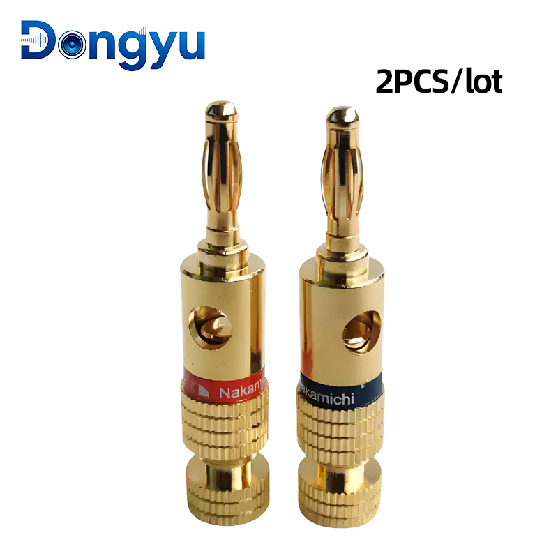 4MM Nakamichi Banana Connector - Audio Music To Video recension och pris