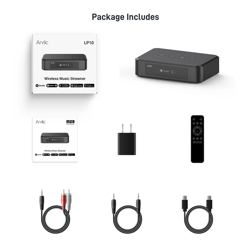 Arylic LP10 HiFi Music Streame - Audio Music Google recension och pris