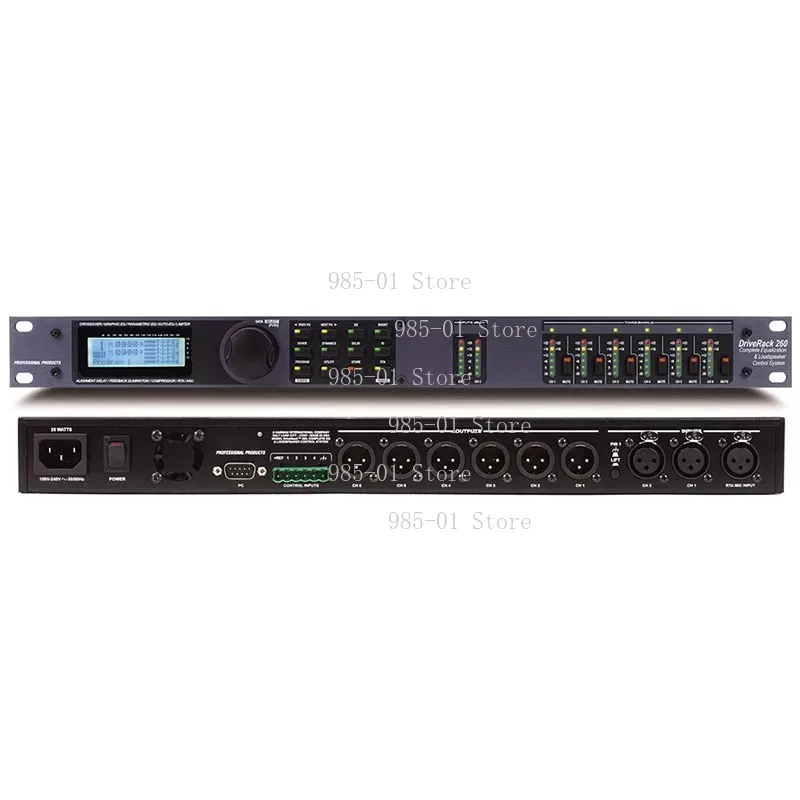 Professional DBX PA2 DriveRack - Audio Music Live recension och pris
