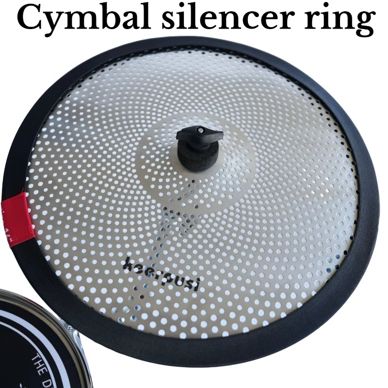Rubber Drum Mute Pad Thicken S - Drum Practice Pad recension och pris