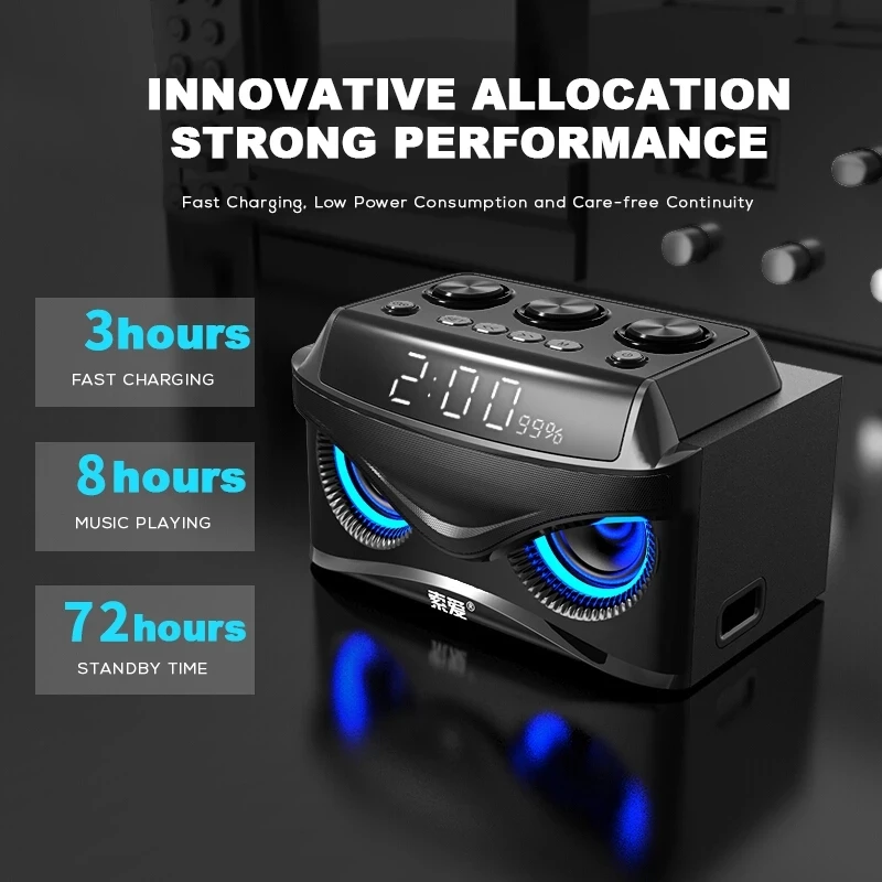 Wireless Bluetooth Speaker Por - Audio Music Center recension och pris