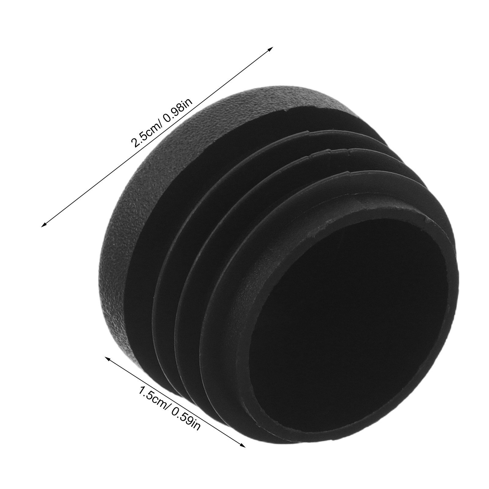 16Pcs Round Plastic Tube End C - Audio Music Youtube recension och pris