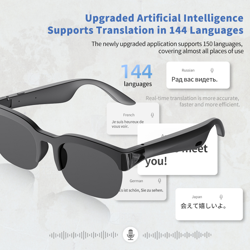 Smart Audio Sunglasses Open-Ea - Audio Music To Video recension och pris