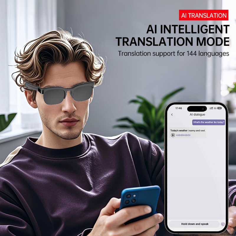 Smart Audio Sunglasses Open-Ea - Audio Music To Video recension och pris