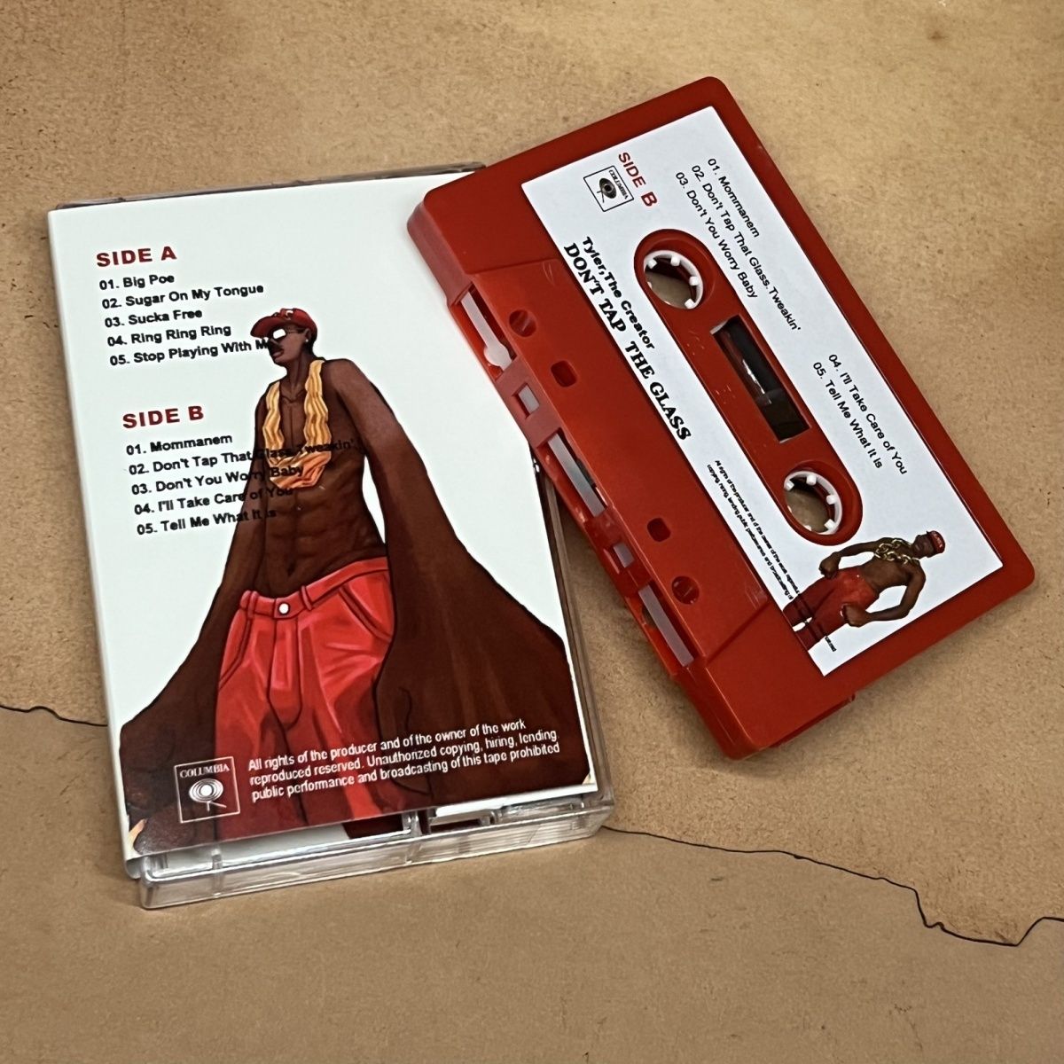 Red Cassette Tape Hip Hop Rap  - Audio Music Hip Hop recension och pris