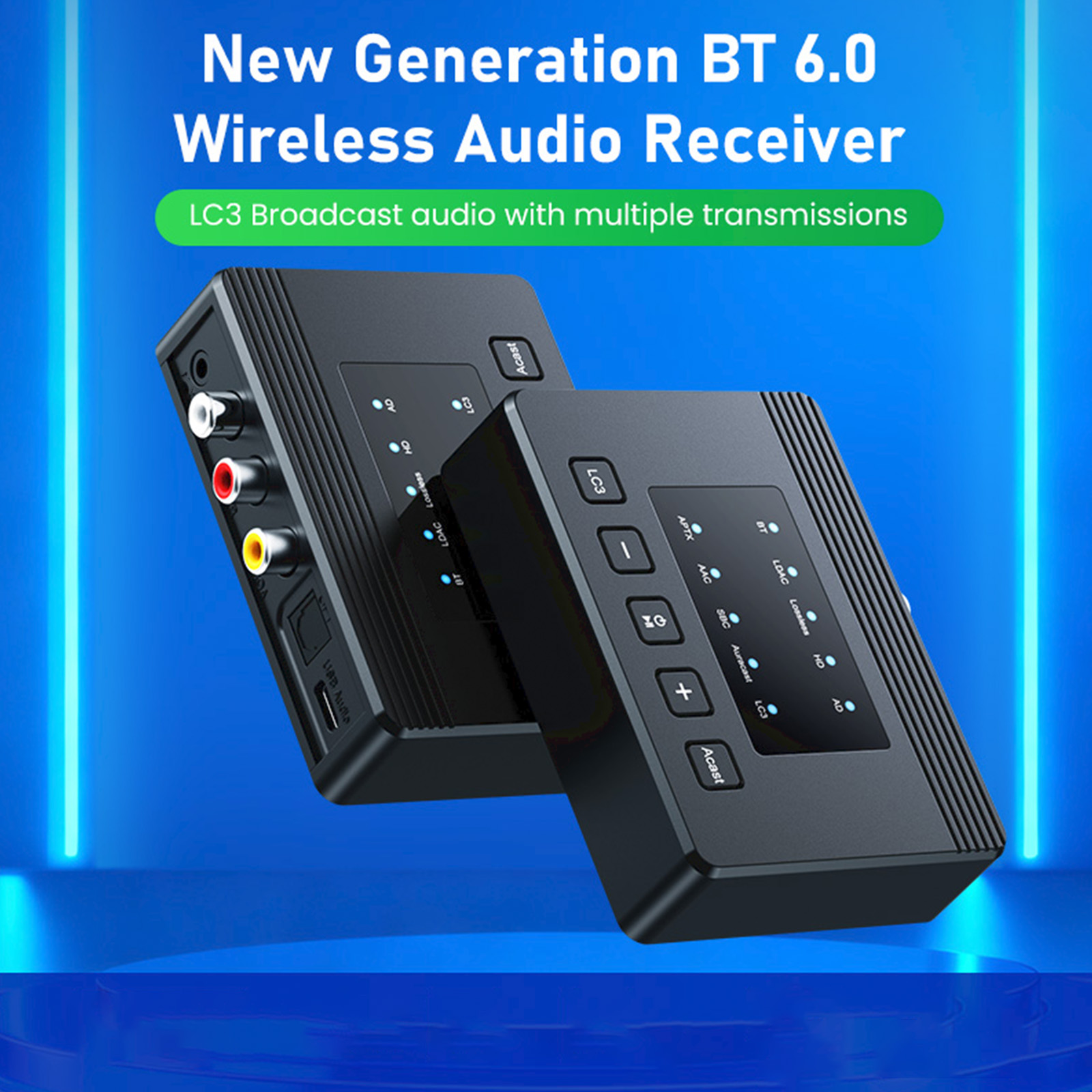 Bluetooth6.0 Audio Receiver LD - Audio Hd Music recension och pris
