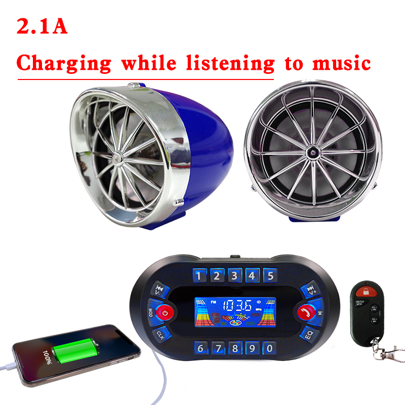 MT730 Motorcycle Bluetooth Spe - Audio Music App recension och pris