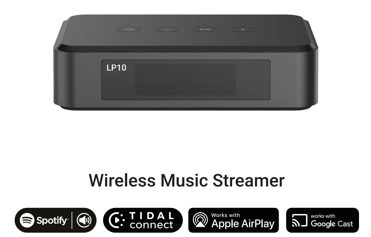 LP10 AirPlay2 Google Cast Wire - Audio Music Google recension och pris