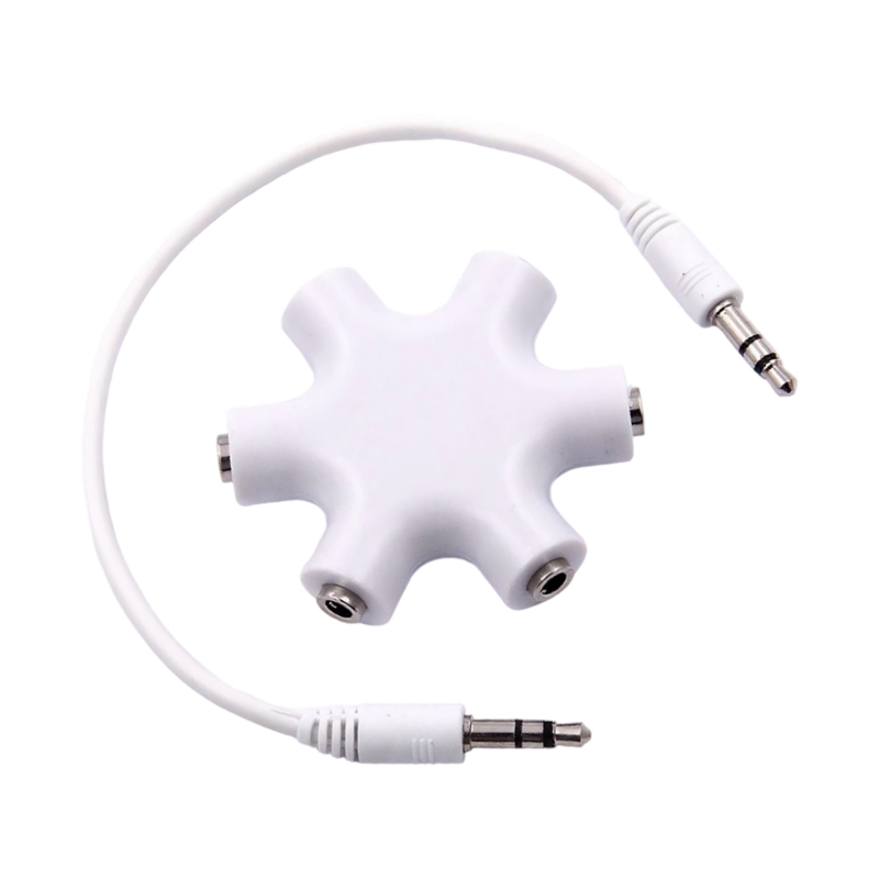 E74D 6 in 1 Stereo Music Hubs  - Audio Music Distribution recension och pris
