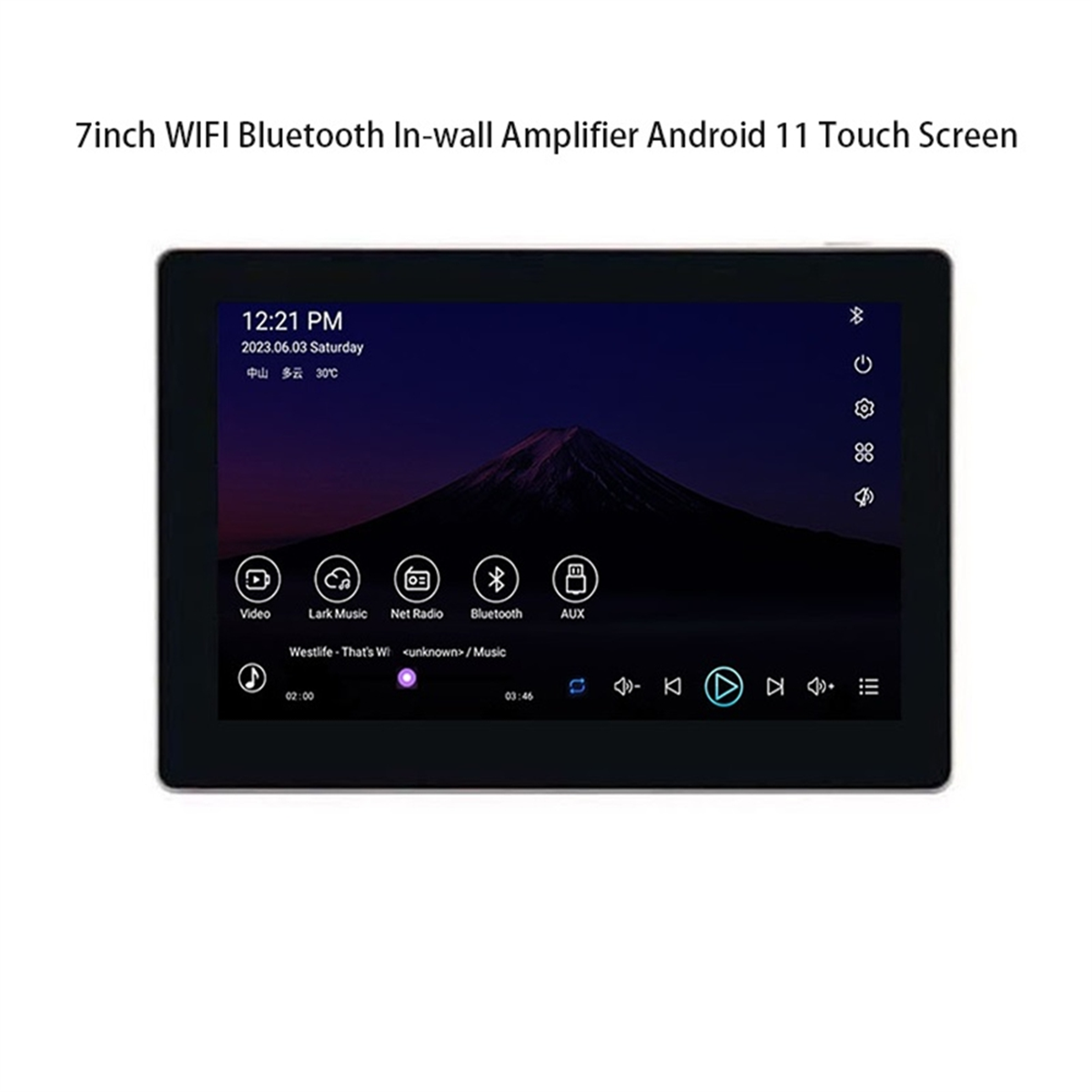 HOT!7 Inch Android 11 Smart Ho - Audio Music Google recension och pris