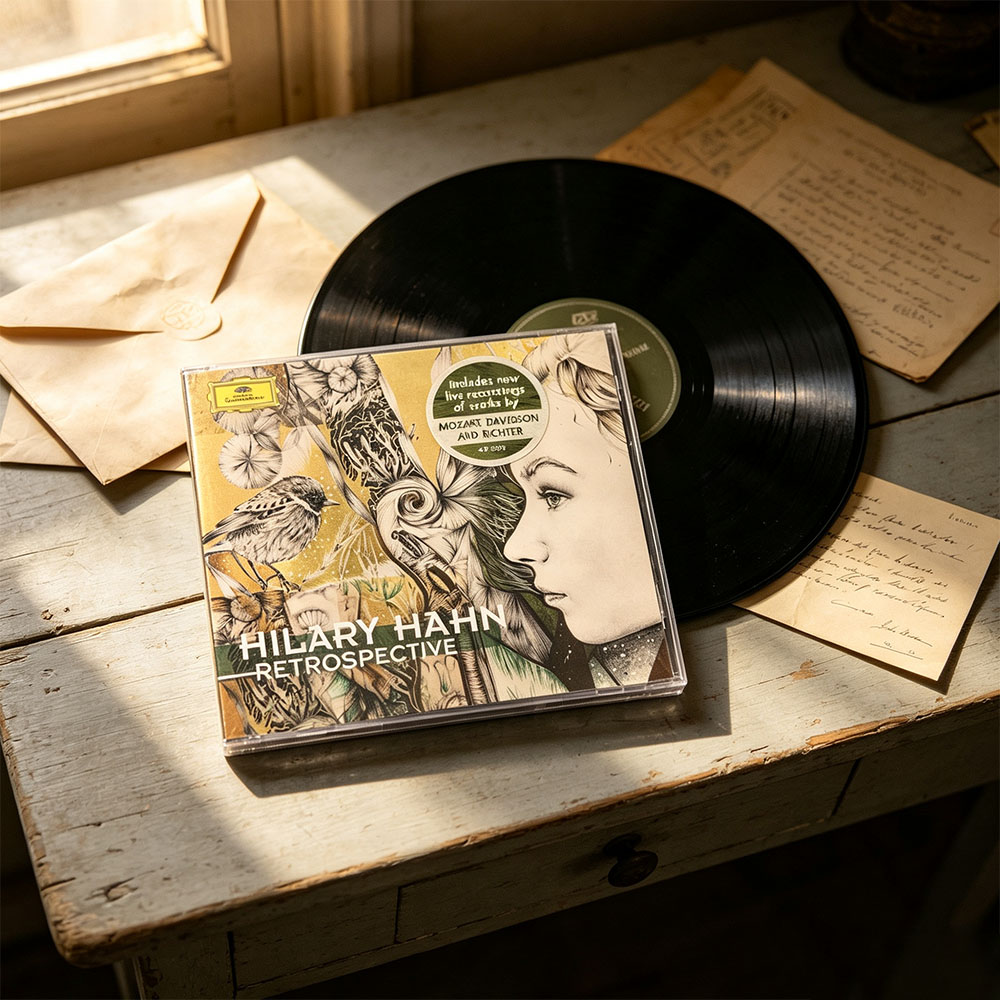 CD 'Retrospective' Hilary Hahn - Audio Music Live recension och pris