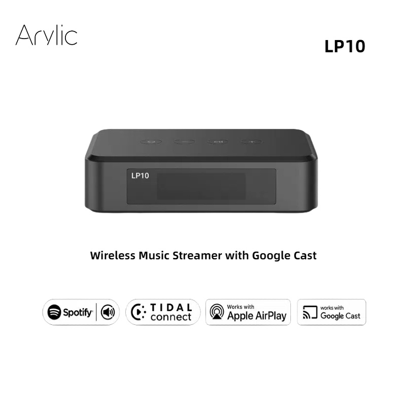 Arylic LP10 WiFi Bluetooth 5.0 - Audio Music Google recension och pris