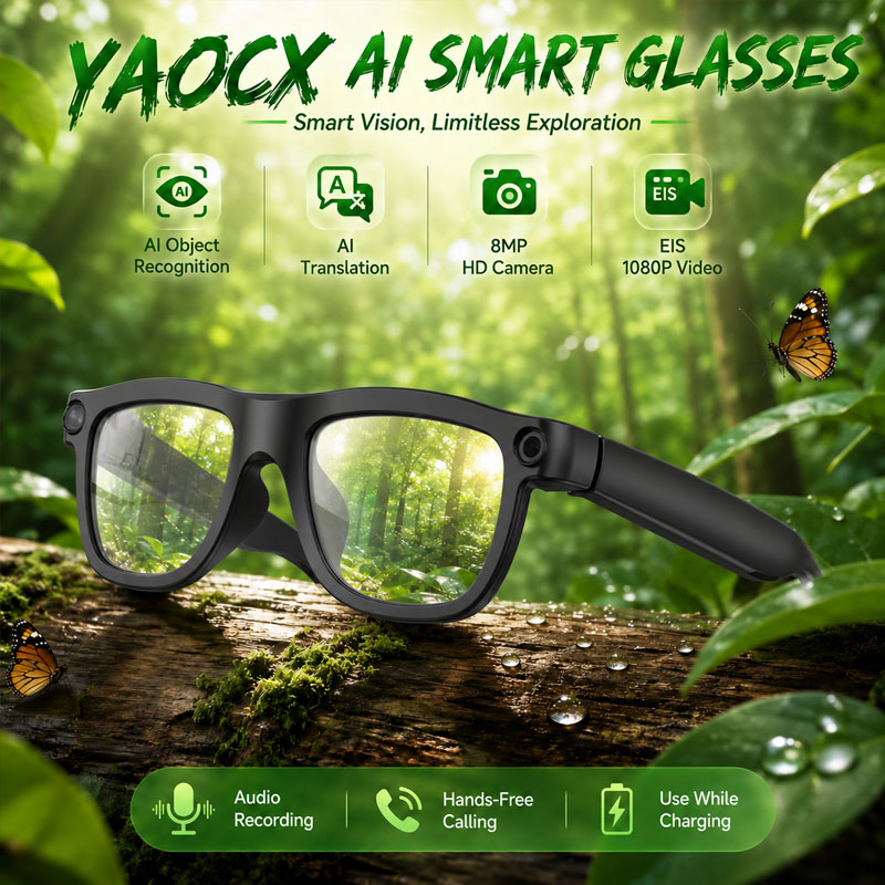 AI Smart Glasses AI Translatio - Audio Music To Video recension och pris