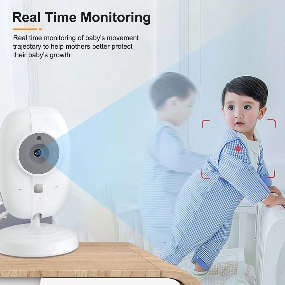 3.5'' Video Baby Monitor 2.4G  - Audio Music To Video recension och pris