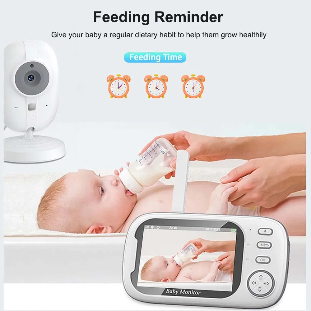 3.5'' Video Baby Monitor 2.4G  - Audio Music To Video recension och pris