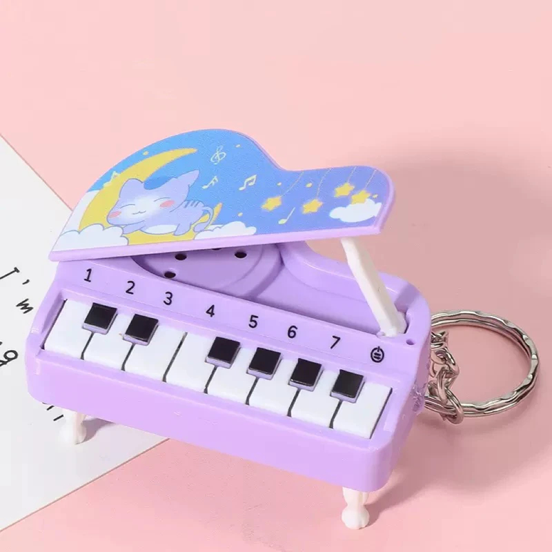 Cute Mini Desktop Piano Keycha - Audio Music Maker recension och pris