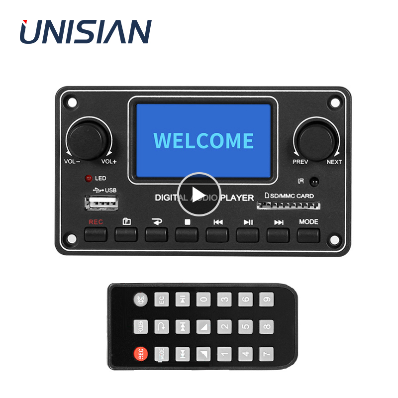 UNISIAN LCD Player Module MP3  - Audio Music App recension och pris