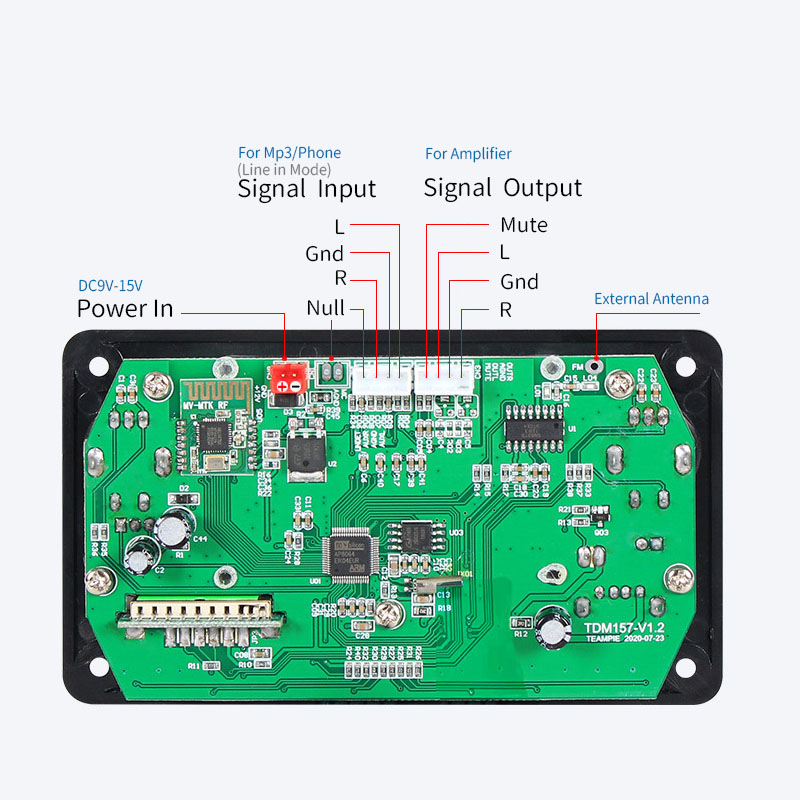 UNISIAN LCD Player Module MP3  - Audio Music App recension och pris