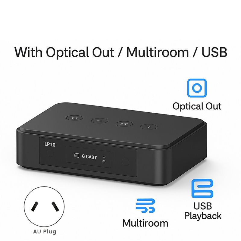 LP10 Wireless Music Streamer W - Audio Music Google recension och pris