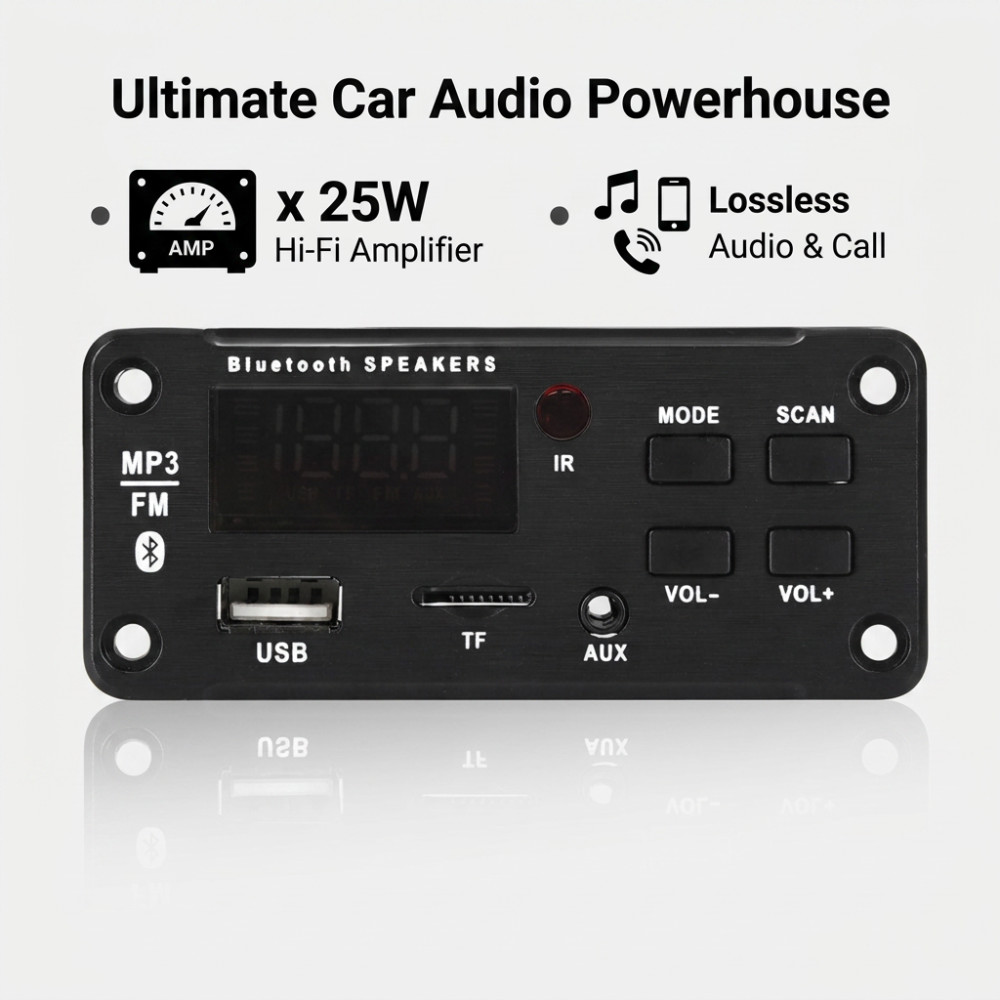 50W Amplifier Bluetooth MP3 WM - Audio Music App recension och pris
