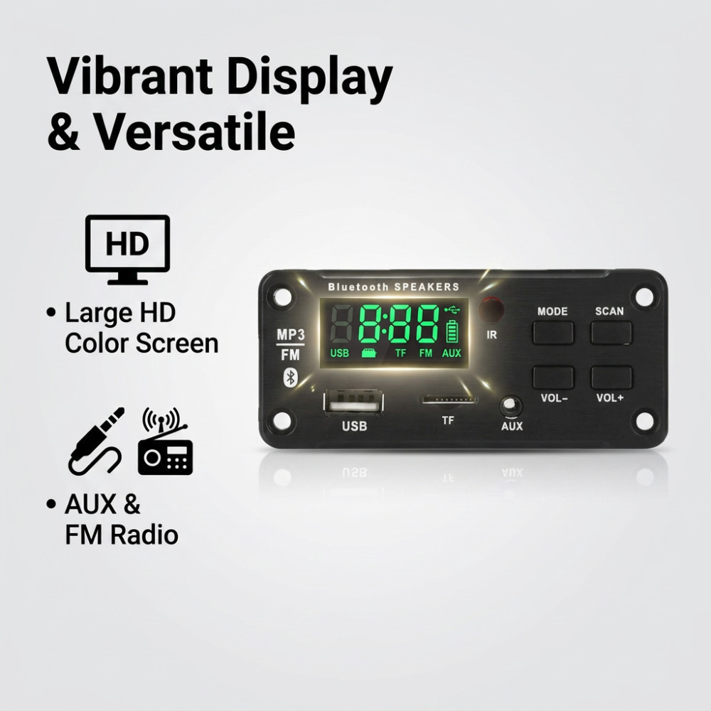50W Amplifier Bluetooth MP3 WM - Audio Music App recension och pris