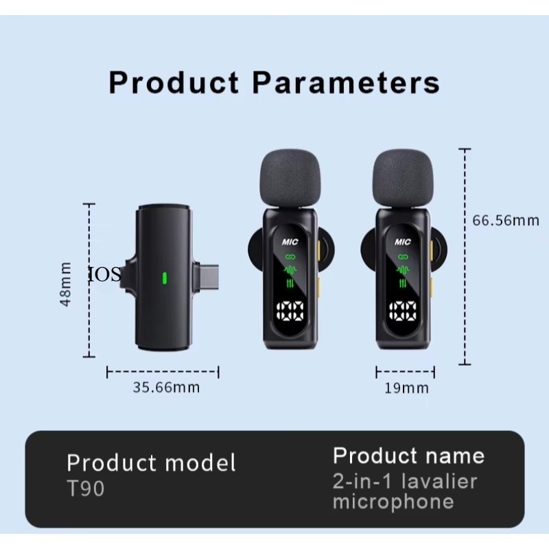 Mini Wireless Lavalier Microph - Audio Music Live recension och pris