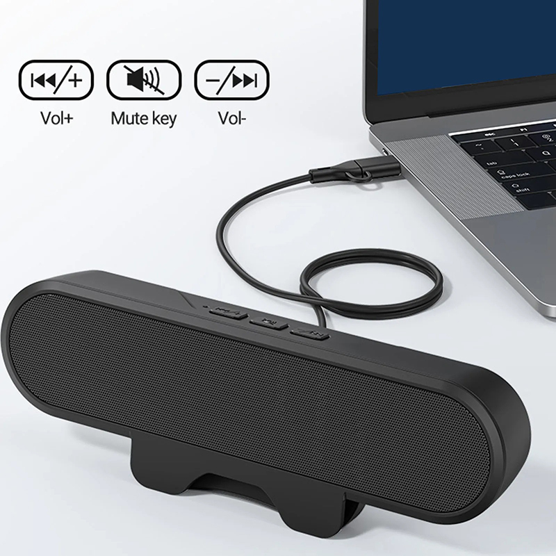 Mini Soundbar Speaker Clip Por - Audio Music Center recension och pris