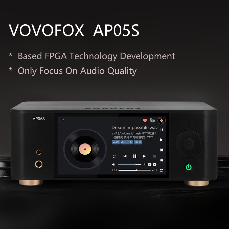 VOVOFOX-HiFi AP05S Lossless Mu - Audio Music App recension och pris