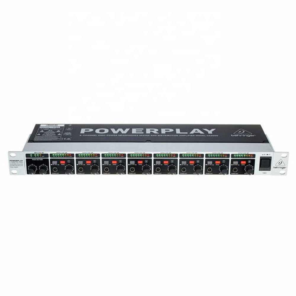 Behringer HA8000 V2 8-Channel  - Audio Music Distribution recension och pris