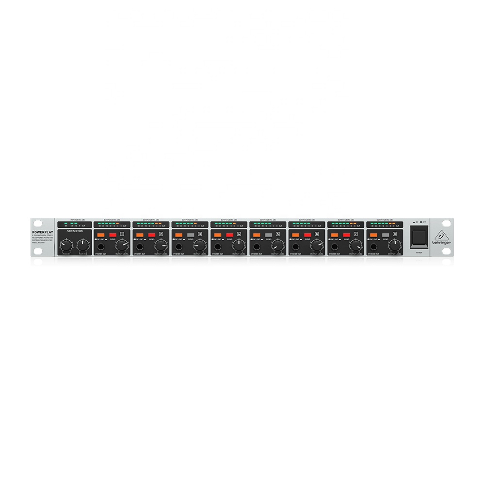 Behringer HA8000 V2 8-Channel  - Audio Music Distribution recension och pris