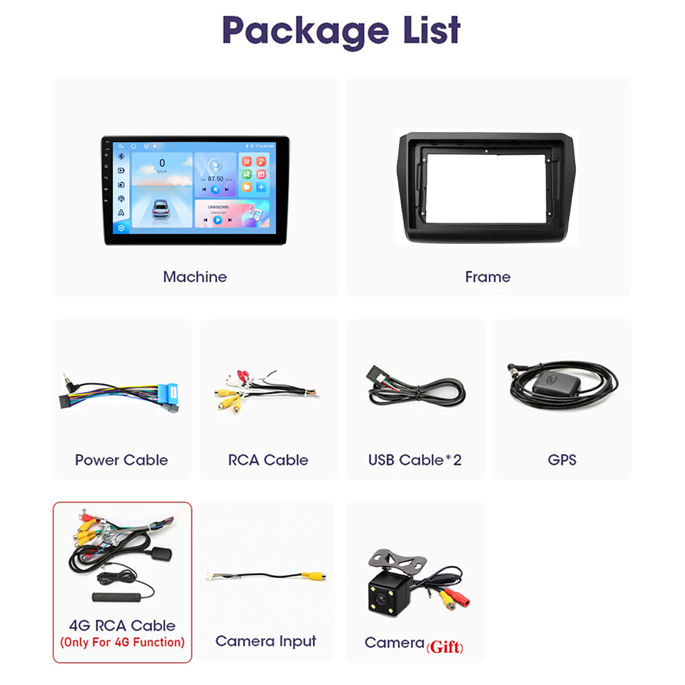 Android 14 8G+128G Car Radio G - Audio Music Hindi recension och pris
