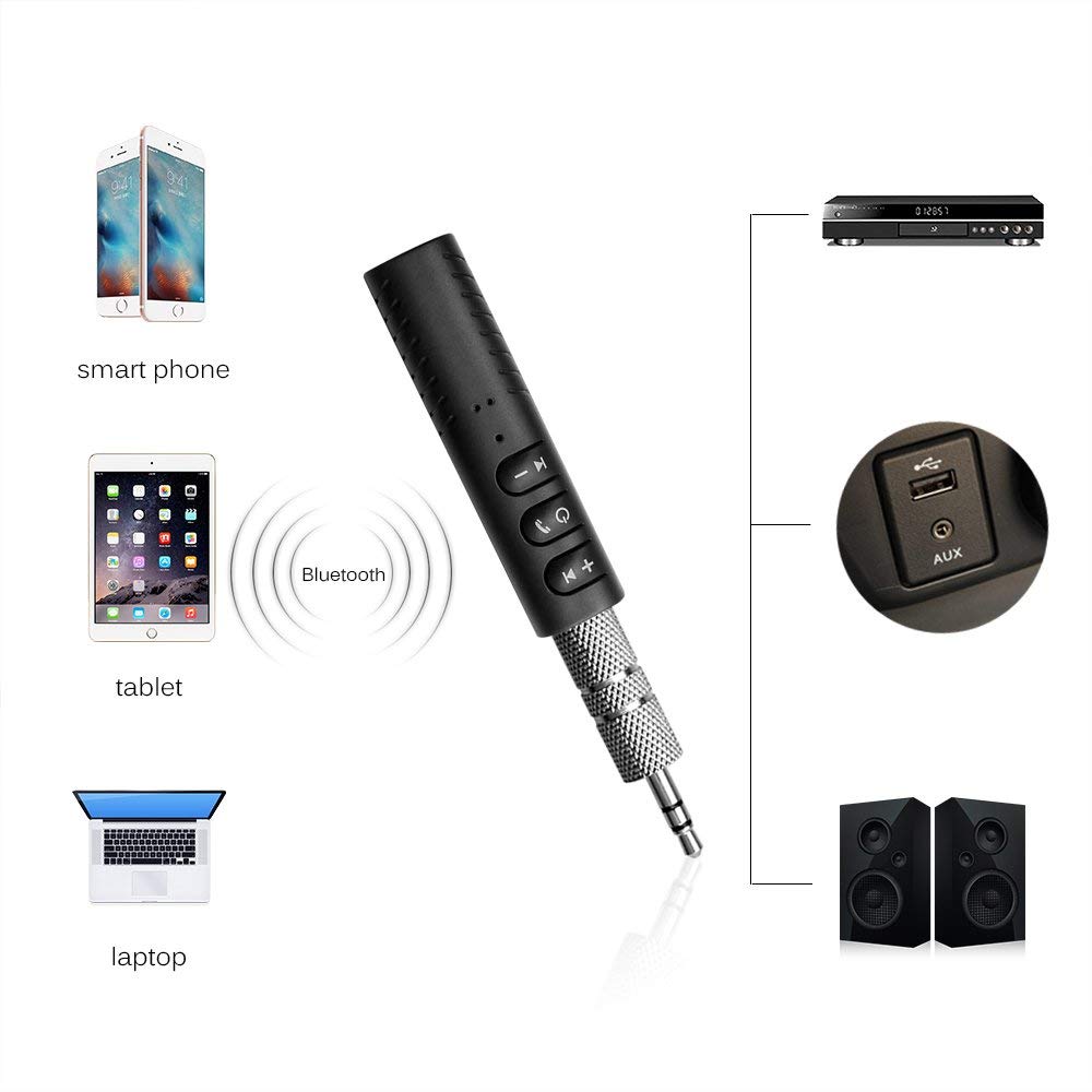 3.5mm Jack Wireless Bluetooth  - Audio Music Free Mp3 recension och pris